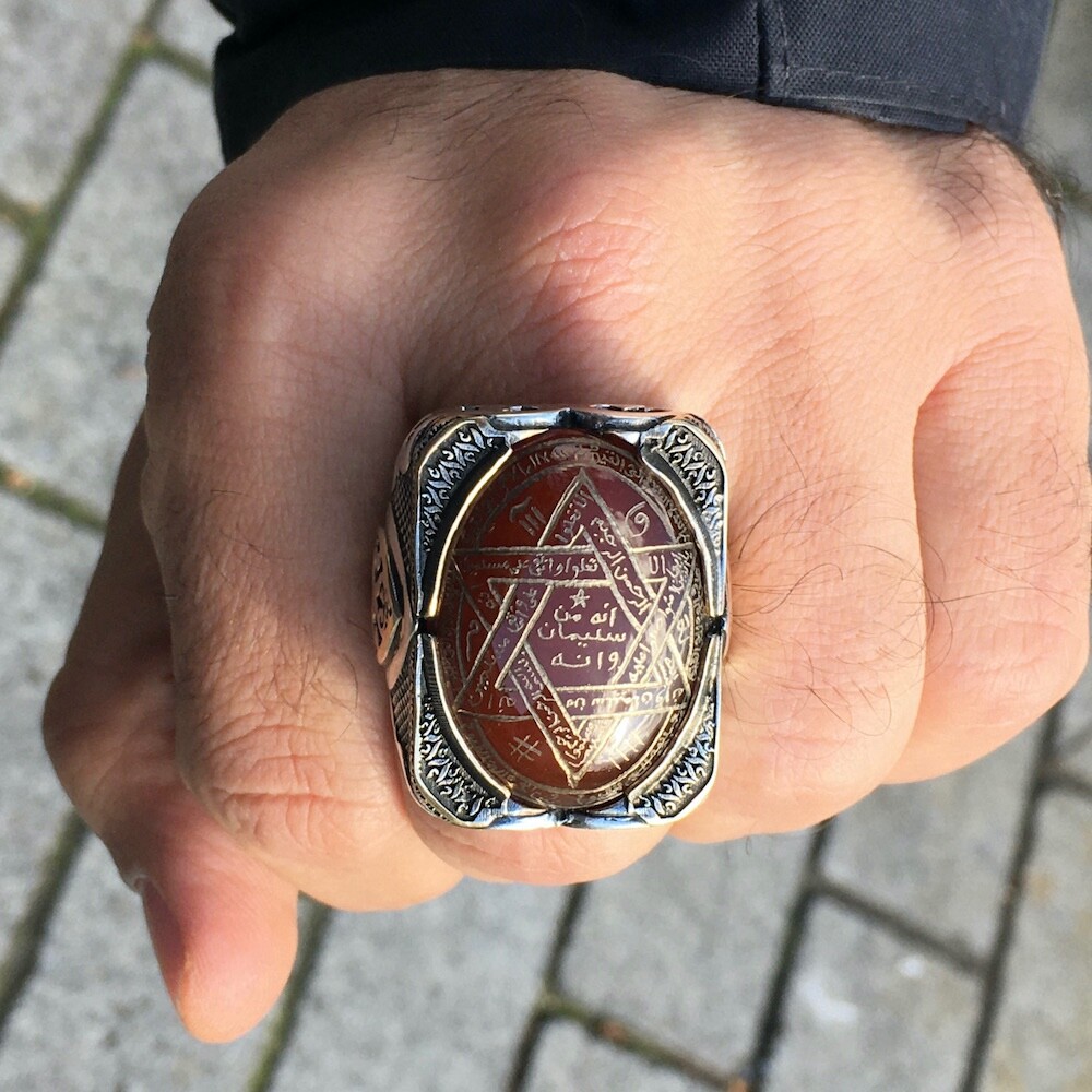 Carnelian Signet Rings for Men for sale | eBay