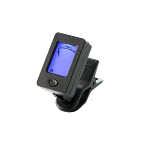 LCD Display Clip On Tuner for Guitar Bass Ukulele Stringed Instrument - Picture 1 of 8