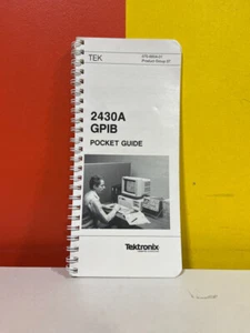 Tektronix 070-6604-01 2430A GPIB Pocket Guide - Picture 1 of 2