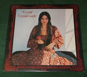 CRYSTAL GAYLE - CRYSTAL. (UK, 1976, UNITED ARTISTS, UAS 29973) - Picture 1 of 3