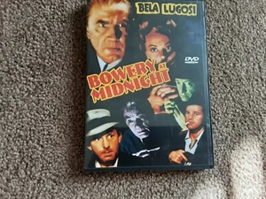 DVD Bowery At Midnight, 2002 reprint of 1942 movie. B/W, Bela Lugosi, NEW - Picture 1 of 2