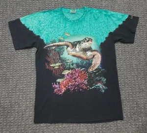 Camiseta negra mediana Sutton's Sportswear para hombre Lanai Hawaii Sea Turtle - Imagen 1 de 16