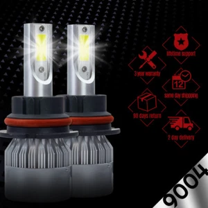 488W 9004 XENTEC LED Headlight Kit Bulb For Dodge Ram 1500 High Low Beam Light - Picture 1 of 12