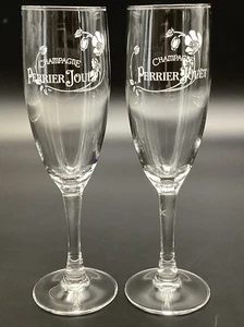 2 Perrier Jouet Champagne Flutes - Picture 1 of 5