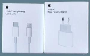 CARGADOR APPLE OFICIAL IPHONE 14/13/12/11/8/XS/ IPAD ,CABLE 1m, 2m , Inalámbrica - Imagen 1 de 43