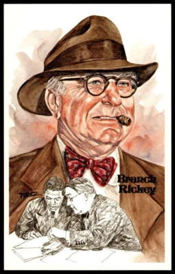 Branch Rickey 1980 Perez-Steele Hall of Fame Series 1-15 #105 /10000 - Image 1 of 2