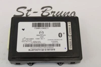 Chassis ECM Communication Bluetooth Fits 10 MAZDA 3 1217237 - Image 1 of 4