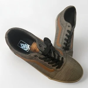 Vans Ward Black/Grey Textile Boy's Skate Shoes - Assorted Size 6 - NEW - Picture 1 of 9