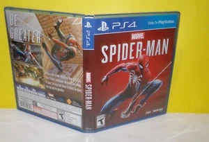 Original Box Case Replacement Sony PlayStation 4 PS4 Marvel Spiderman Spider Man - Picture 1 of 2
