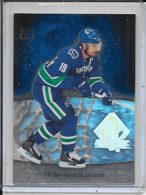2007-08 SP Authentic Markus Naslund Holoview FX # FX18 - Image 1 of 2