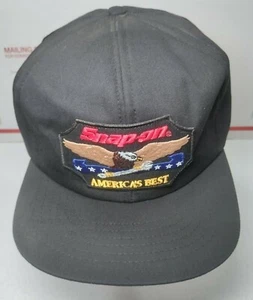 Snap On Snapback Vintage Baseball Cap Mütze Swingster Made In USA Schaumstoff gefüttert - Bild 1 von 8