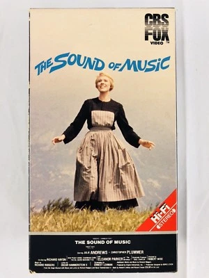 Vtg The Sound of Music 2 Tape VHS Set CBS FOX Video Tested / Julie Andrews - Image 1 of 4