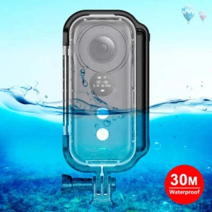 PULUZ 30m Unterwasser Wasserdicht Gehäuse Schutzhülle für Insta360 ONE X. - Bild 1 von 9