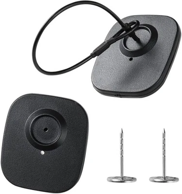 250Pcs 8.2Mhz RF Security Clothing Tags with 250 Pins and 100 Lanyards - Image 1 of 4