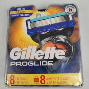 Navaja Gillette ProGlide 5 hojas recargas 8 cartuchos para todos los Fusion5/Proglide - Imagen 1 de 4