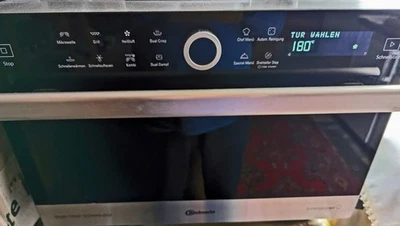 BAUKNECHT Mikrowelle MW 3391 SX Grill Heißluft 33L Garraum 1000W EDS - Bild 1 von 2
