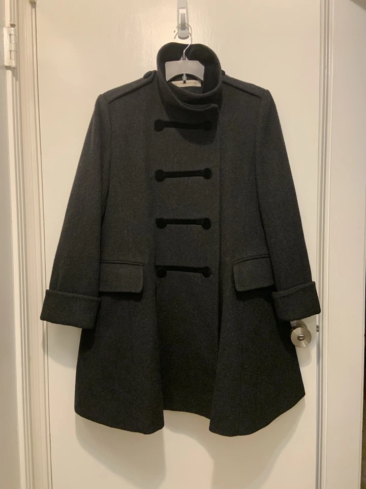 Abrigo Princesa Lana Saks Fifth Avenue De Colección Talla M Hecho en EE. UU. Foto 1 de 4