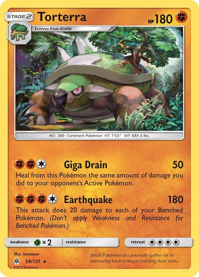 Torterra - 58/131 - Forbidden Light - Image 1 of 1