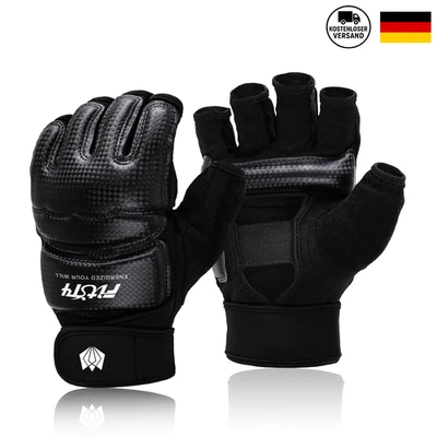 MMA Handschuhe mit Handgelenkschutz | Atmungsaktives Design | Dehnbar - Bild 1 von 4