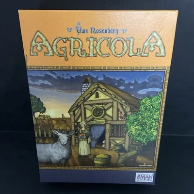 Agricola: Strategy Farming Board Game by Z-MAN 7026 2008 Complete Played 1x - Image 1 of 4