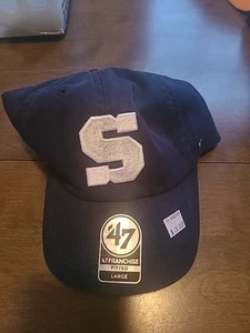 47 Brand Penn State Nittany Lions Size L Flex Hat NWT  H000599 - Picture 1 of 3