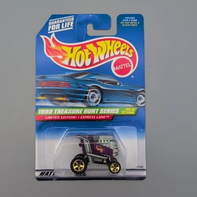 Hot Wheels 1999 Treasure Hunt Series Express Lane Edición Limitada #12 Coll. #940 Foto 1 de 4