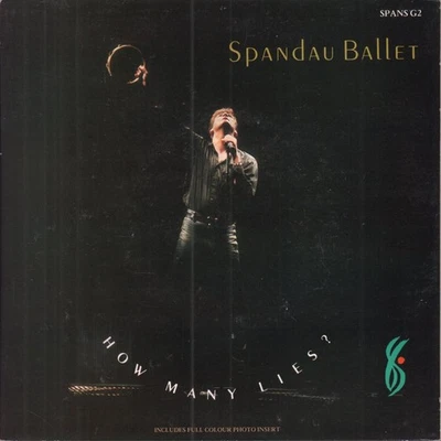 Spandau Ballet How Many Lies 7" Vinyl UK CBS 1987 Limitierte Auflage Booklet Pic - Bild 1 von 3