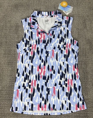 Polo sin mangas PUMA GOLF juvenil talla grande 13-14 Cloudspun tres cepillos Foto 1 de 4