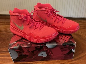Nike Kyrie 4 Red Carpet 943806-602 Red Orbit/Metallic Gold Mens 10.5 US - Picture 1 of 21