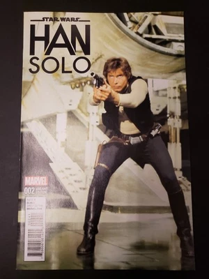 STAR WARS HAN SOLO #2 MOVIE INCENTIVE VARIANT NM- 9.2 MARVEL COMICS - Image 1 of 2