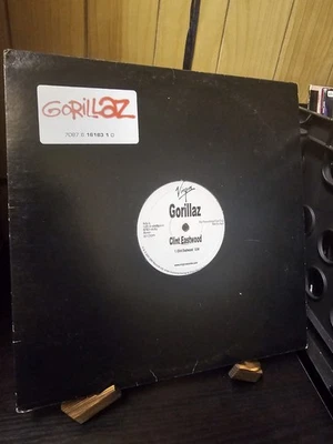 GORILLAZ - CLINT EASTWOOD (+REMIXES) (12")  2001!!!  RARE SINGLE!!! VG/VG - Image 1 of 3