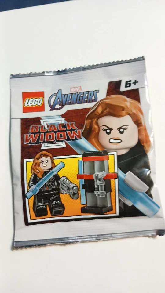 LEGO Marvel Super Heroes Black Widow Minifigure Foil Pack Set 242109 ()