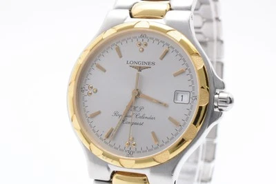 [EXC+5] Longines Conquest VHP L1.627.3 Perpetual Quartz Watch FROM JAPAN - Image 1 of 4