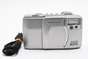 [N MINT w/Strap ] Pentax ESPIO 90MC 35mm Point & Shoot Film Camera Silver JAPAN - Picture 1 of 18