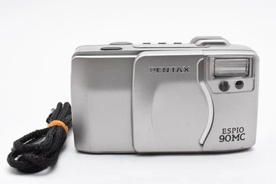 [N MINT w/Strap ] Pentax ESPIO 90MC 35mm Point & Shoot Film Camera Silver JAPAN - Image 1 of 4