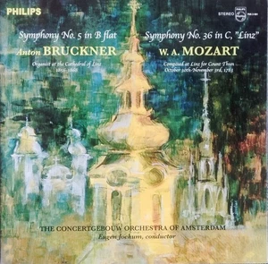 Eugen Jochum: Bruckner- Symphony No 5 , Mozart / Philips Speakers Corner 2 LPs - Picture 1 of 4