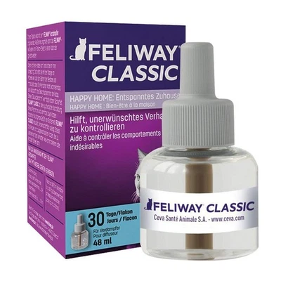 FELIWAY Classic 1x30 Giorni Ricarica Calmante per Gatti per Diffusore di - Immagine 1 di 4