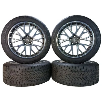 Winterräder Original Porsche Macan 95B R20 Zoll Spyder 95B601025 DS / DT RDKS - Bild 1 von 4