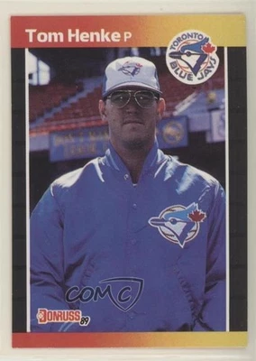 1989 Donruss Tom Henke (*Denotes on Back) #385 - Image 1 of 2