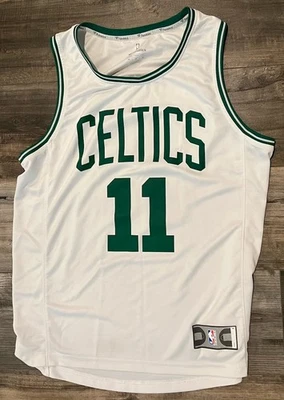 NBA Boston Celtics #11 Kyrie Irving Fanatics White Jersey Adult Size Medium READ - Image 1 of 4
