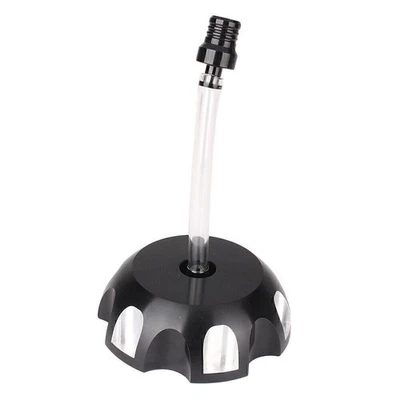 Cubierta de tapa del tanque de combustible CNC negro para motor Honda CRF150F CRF230F 2003-2017 2016 Foto 1 de 4