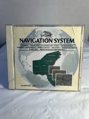 Jaguar S-Type Navigation System CD 2001 Southeast Region OEM Map Disc - Image 1 of 2