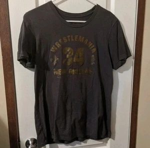 Rare WWE Authentic WrestleMania 34 New Orleans NOLA Wrestling T-Shirt Size 2XL - Picture 1 of 5