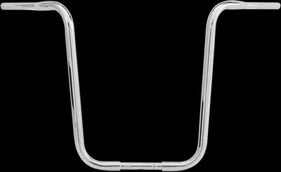 Manillar Burly 20 pulgadas cromado pretaladrado con hoyuelos Duo Glide 58-64 Foto 1 de 4