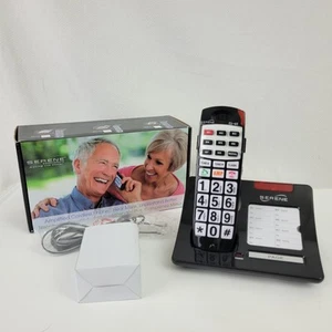 Serene Innovations CL-30 Wzmocniony telefon bezprzewodowy z dużymi numerami + identyfikator dzwoniącego - Zdjęcie 1 z 8