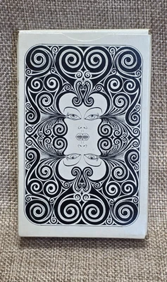 Rare Eroticartes 54 Illustrated Playing Cards in Unopened Original Box 1983 - Image 1 of 4