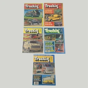 Truckin’ Magazine Lot – 5 Vintage 1970s Issues – Classic Custom Truck Content - Picture 1 of 6