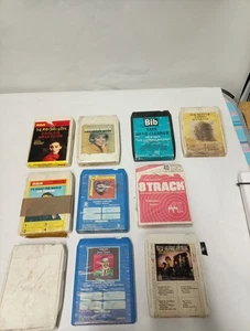 8 track tapes joblot Untested - Imagen 1 de 13