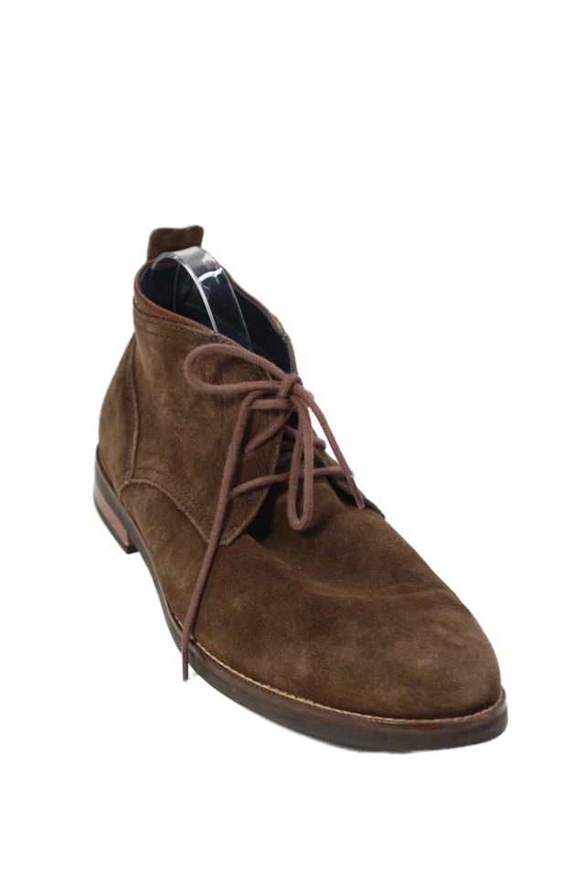 Botas Chukka Cole Haan Para Hombres Gamuza Con Cordones Marrón Talla 11M Foto 1 de 4