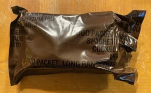 1975 Food Packet Long Range Patrol, Spaghetti with Meat Sauce, Menu #3, USGI - Picture 1 of 10